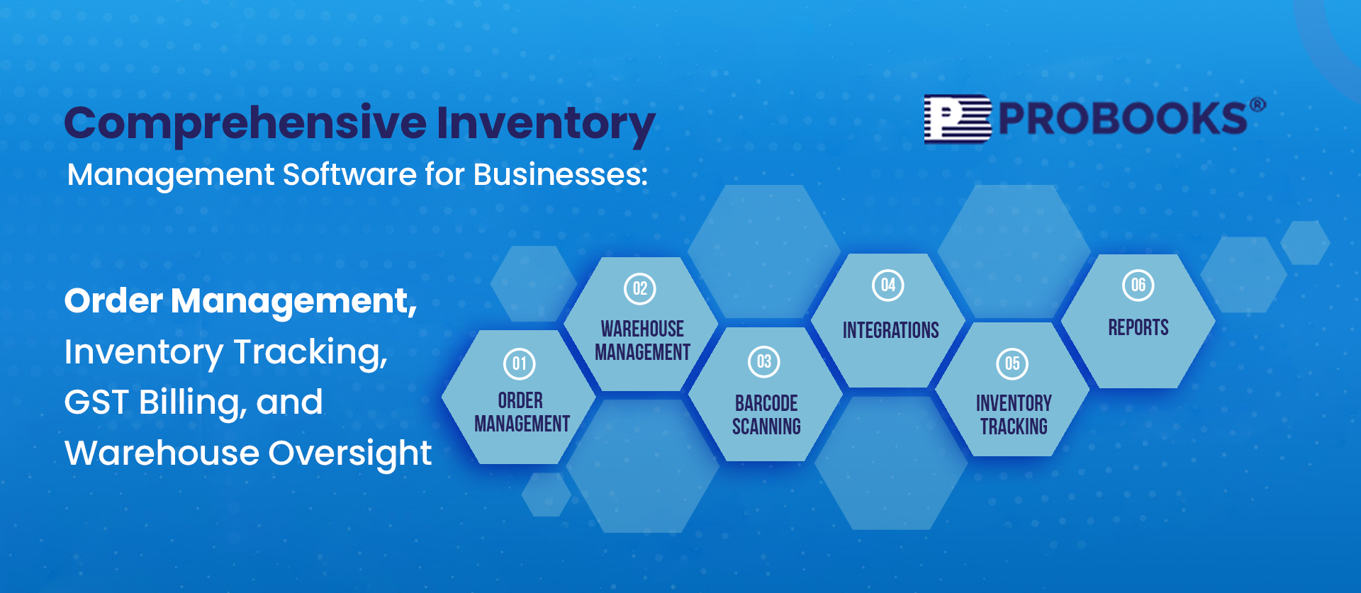 Comprehensive Inventory Management Software for Businesses: Order Management, Inventory Tracking, GST Billing, and Warehouse Oversight